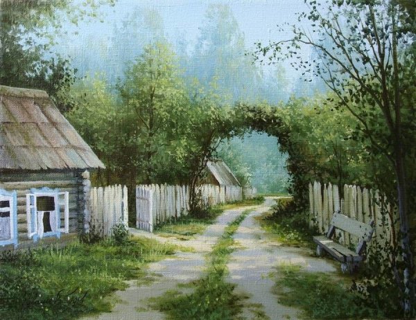 Художник Олег Чувашев