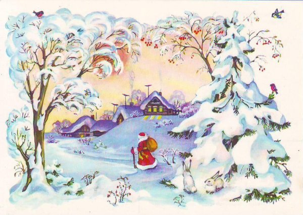 Новогодний пейзаж