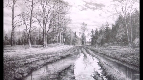 Рисунки карандашом грустные