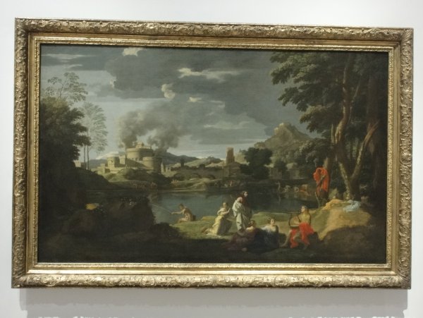 «Пейзаж с Орфеем и Эвридикой» Никола Пуссена (1650—1651)