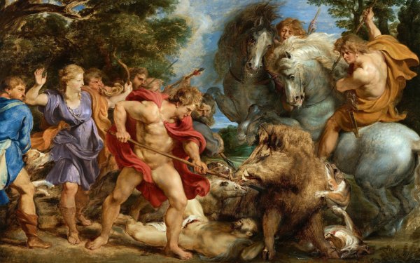 Охота на калидонского вепря Питера Пауля Рубенса