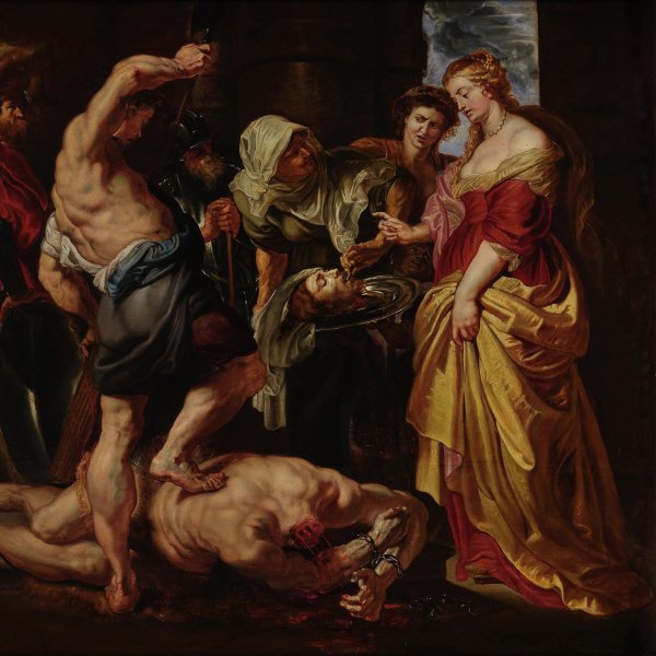 Рубенс 1609-10 обезглавливание Иоанна Крестителя,