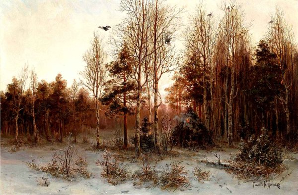 Фреска на тему охоты