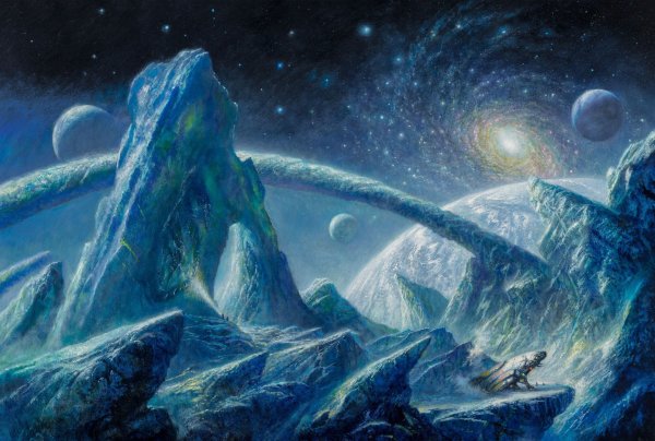 Космическая живопись Перова Сергея