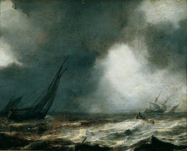 Ян Порселлис морской пейзаж