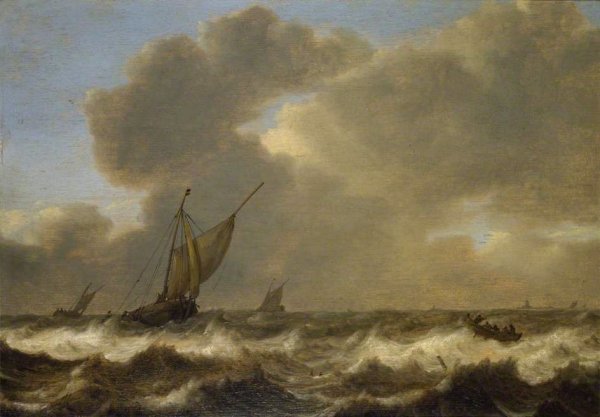 Ян Порселлис морской пейзаж