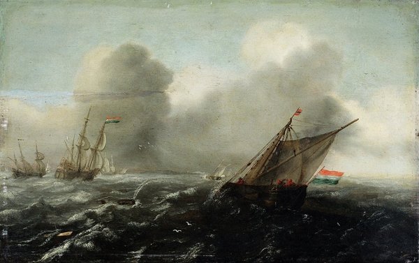 Ян Порселлис морской пейзаж