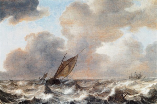 Ян Порселлис морской пейзаж