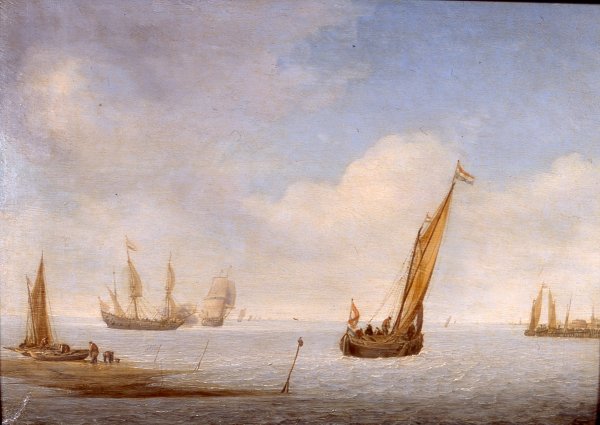 Ян Порселлис морской пейзаж