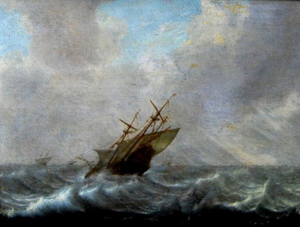 Ян Порселлис морской пейзаж