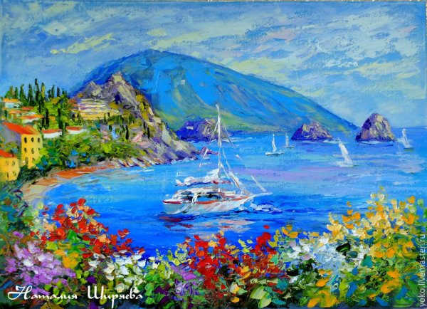 Георгий Харченко картины море