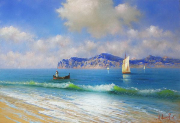 Крымский художник Сергей Свиридов картины