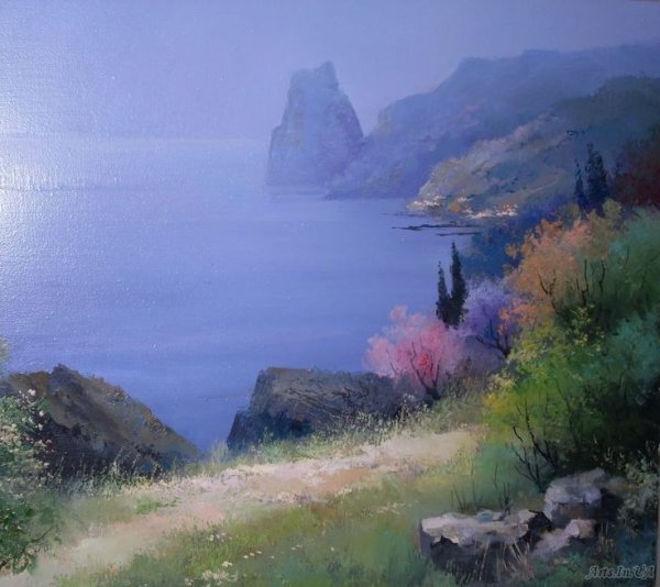 Сергей Свиридов картины море