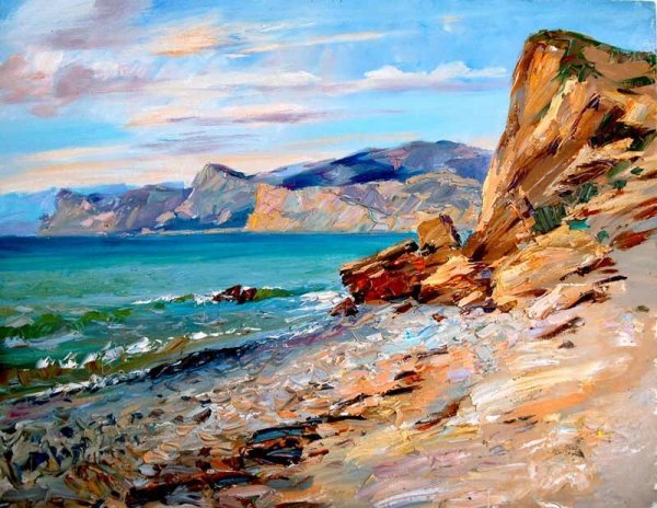 Художник Сергей Свиридов. Крымские пейзажи
