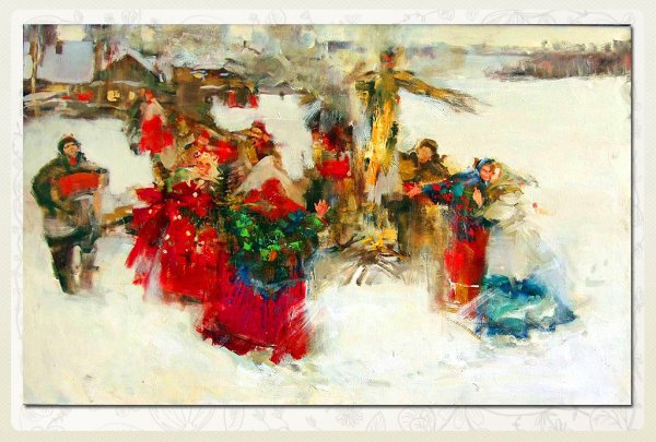 Юрий Верещагин большая Масленица