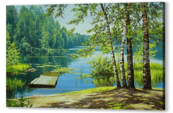 Русский пейзаж художник Игорь Прищепа