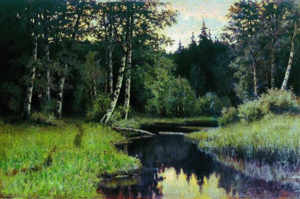 Пейзаж с рекой