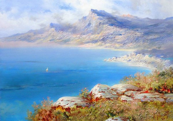 Александр Милюков Крымский пейзаж