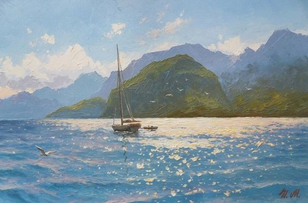 Максим Ильин Крымский пейзаж