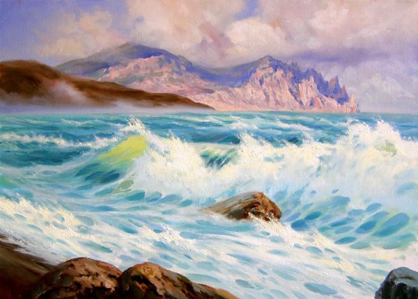 Художник маринист Александр Милюков