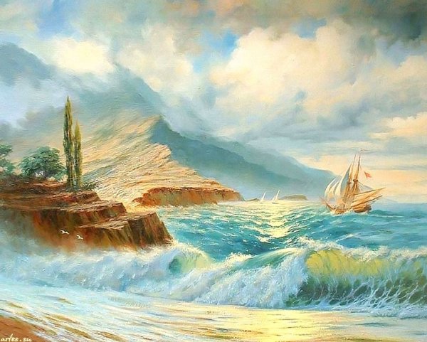 Милюков Александр художник картины