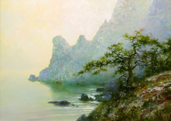 Художник Юрий Обуховский пейзажи Крыма