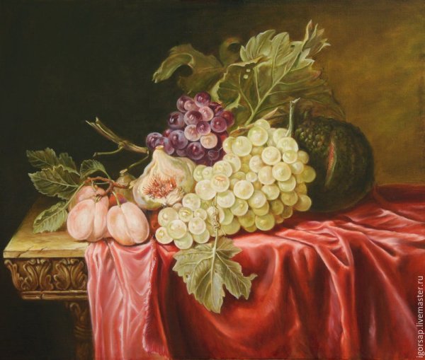 Виллем Ван Альст натюрморт с фруктами