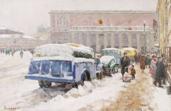 Петербург художника Кирилла Аланнэ