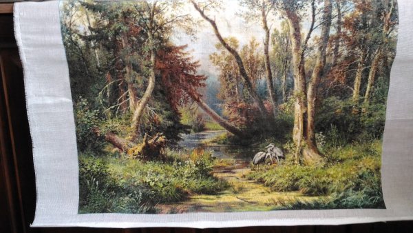 Художник Фёдоров семён Фёдорович (1867-1910 г.), "хата в лесу"