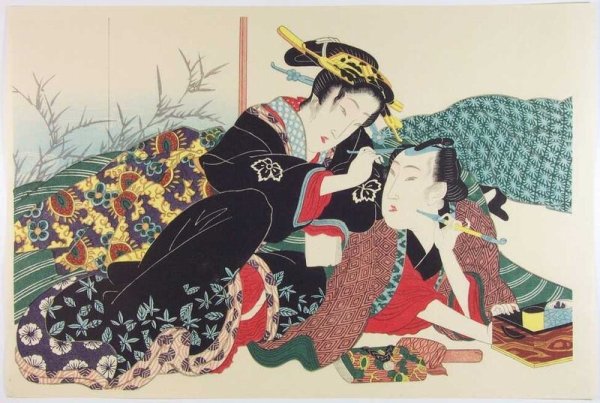 Японские Гравюры АБУНА-Э