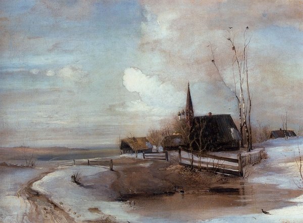 Алексей Кондратьевич Саврасов ранняя Весна