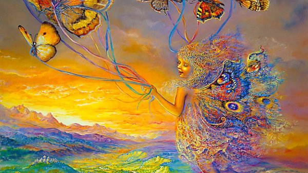 Картины Жозефины Уолл сновидения