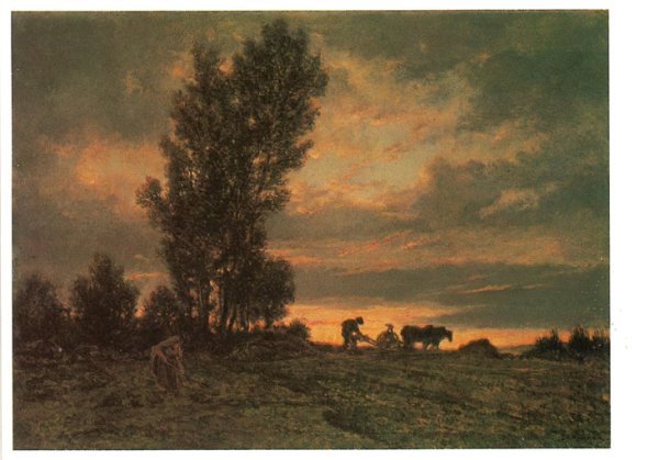 Теодор Руссо дубы 1852