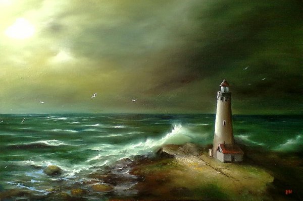 Художник маринист Сергей Лим