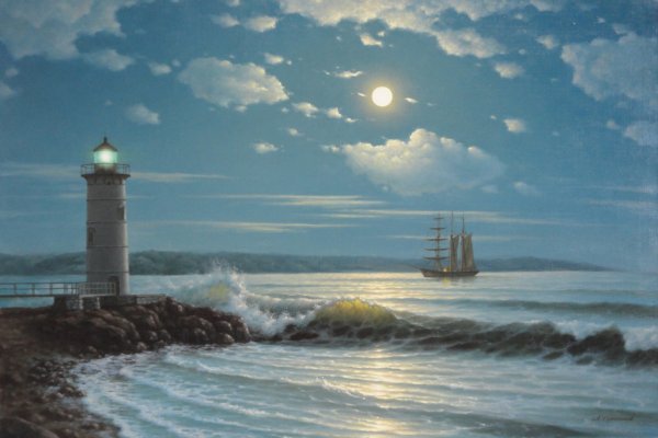 Морской пейзаж.Филимонцев Андрей Дмитриевич.