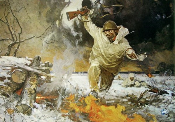 15. Н.А.Семенов «подвиг младшего лейтенанта Николая Шевлякова»