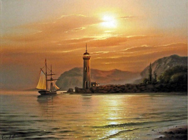 Художник Сергей Стоев морской пейзаж