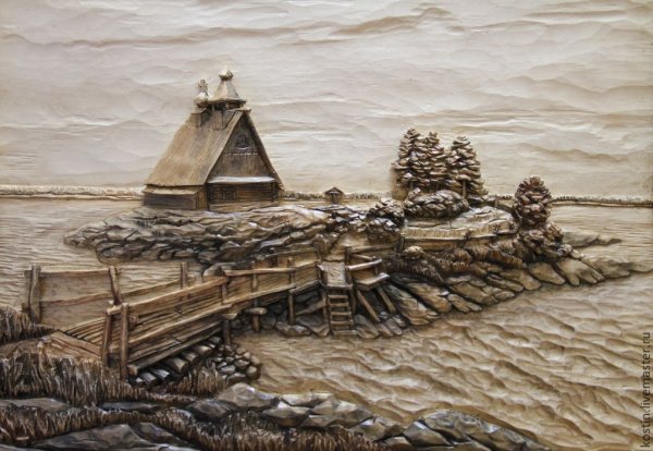 Картины из дерева