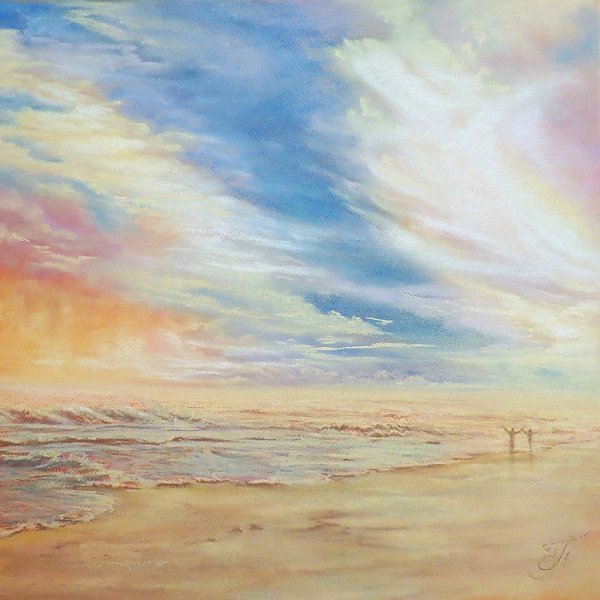 Пейзаж в пастельныхттонах