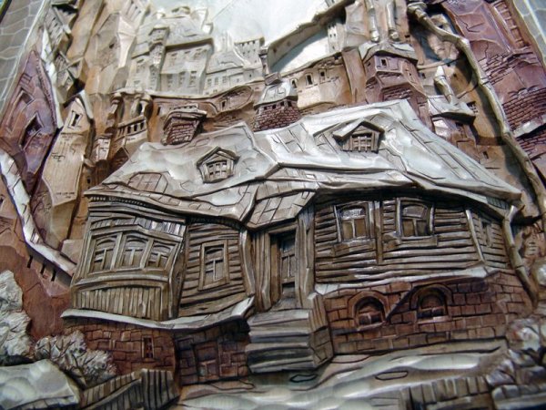 Виктор Дубовик картины из дерева