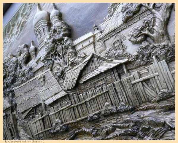 Резные картины Виктора Дубовика