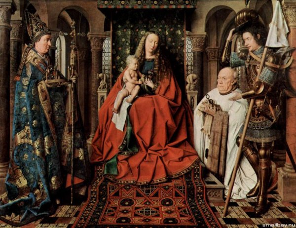 Ян Ван Эйк Мадонна каноника Ван дер Пале 1436