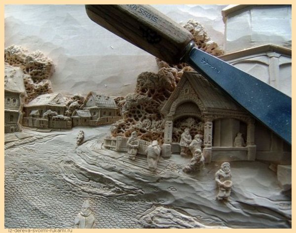 Виктор Дубовик резьба по дереву