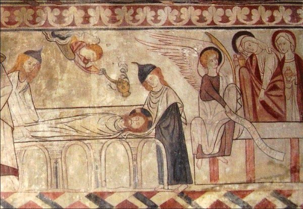 Фресковая живопись средневековья