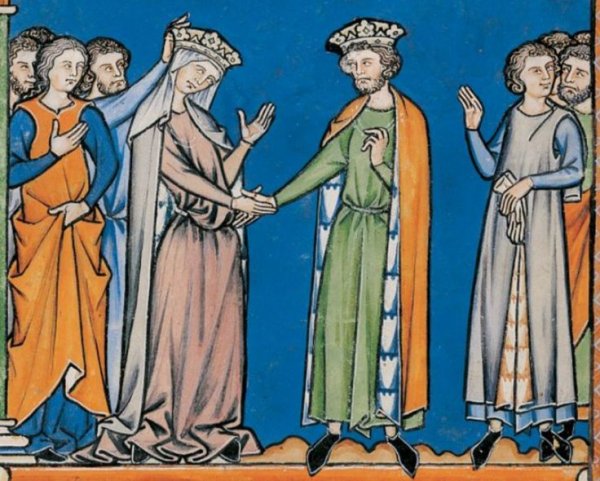 Книжная миниатюра средневековья романский стиль