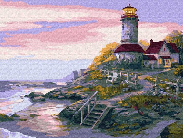 Томас Кинкейд живопись море маяки