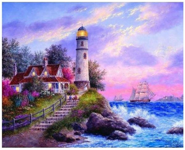 Томас Кинкейд картины маяки