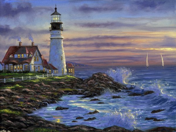 Художник Robert Finale (Роберт Файнэл), Маяк