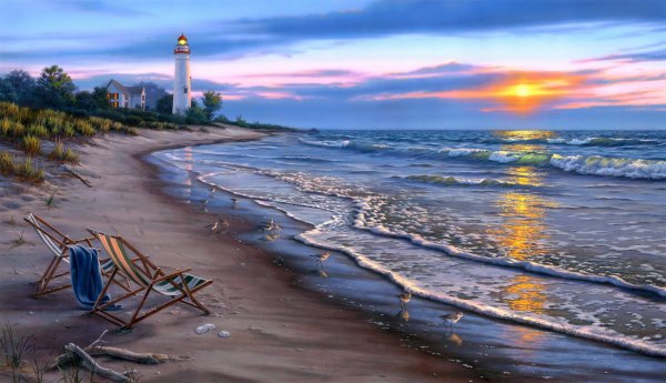 Картины художника Даррелла Буш