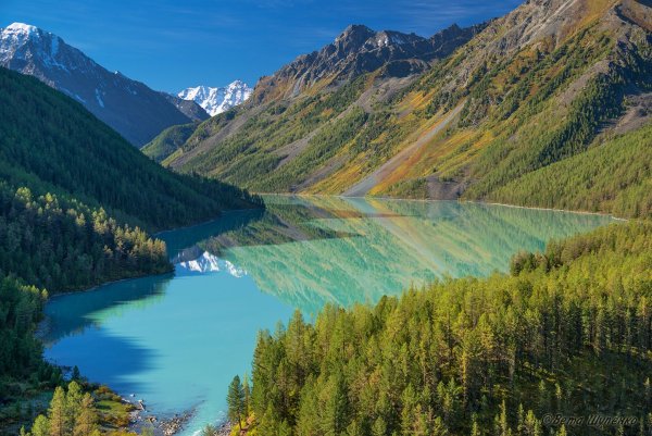 Озеро Кучерла горный Алтай